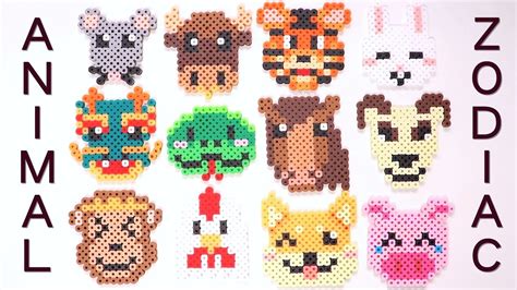 12 Cute Perler Bead Animal Crafts Easy Diy Tutorial For Beginners