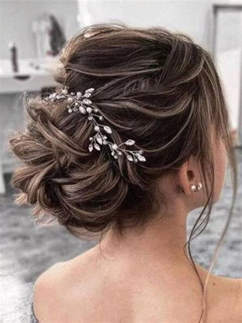 Amazon JAKAWIN Bride Pearl Wedding Hair Vine Rhinestone Hair