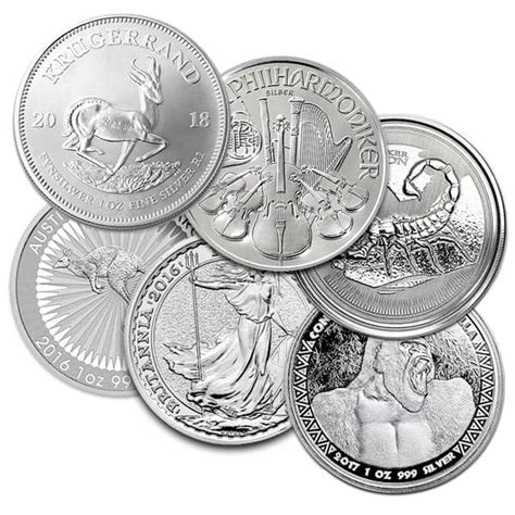 1 Oz Silver Coin - .999 Pure (Random Design) - Money Metals Exchange