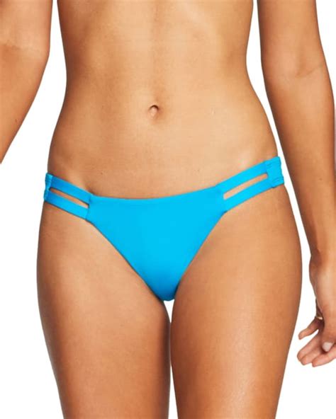 Vitamin A Neutra Metallic Hipster Bikini Bottoms Neiman Marcus