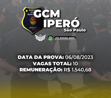 Como Funciona O Concurso Para Gcm De Iper Sp Loja Virtual