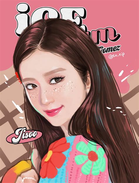 토립 On Twitter Blackpink Poster Blackpink Jisoo Fan Art