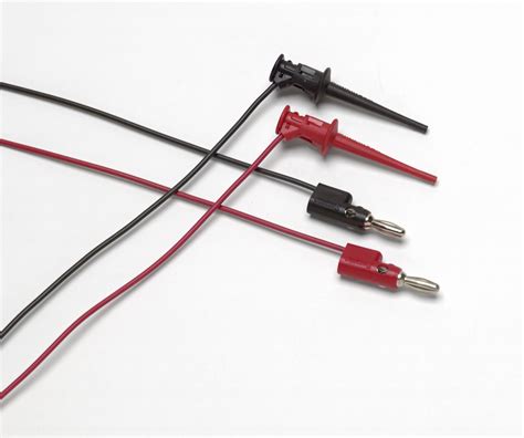 Tl Cables De Prueba Con Mini Pinza Intronica Ltda