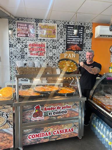 Restaurante Asador de pollos El clínico Agustín Pineda en Málaga