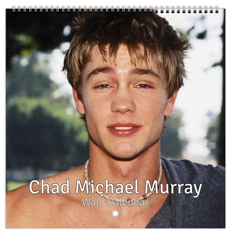 Chad Michael Murray Personalised 2024 Large Wall Calendar 12 Month ...