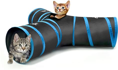 Amazon Pawaboo Cat Toys Cat Tunnel Tube Way Tunnels X Cm