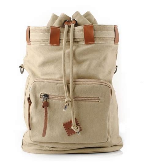 Canvas backpack purse, canvas backpack for college - YEPBAG