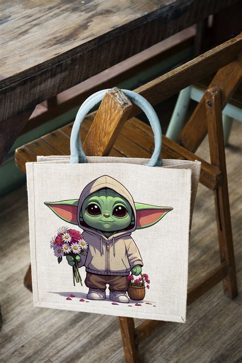 Grogu With Flower SVG, Baby Grogu Svg, Cute Baby Grogu SVG, Baby Yoda Png, Grogu Svg, Baby Yoda ...