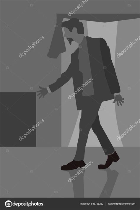 Silhouette Person Office Stock Vector by ©servantes 686768232