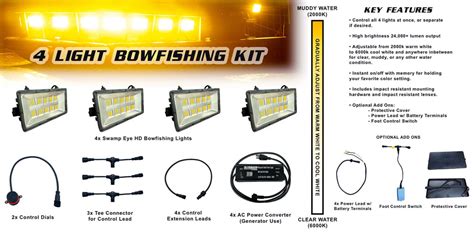 Swamp Eye® HD Bowfishing Light Kit | Outrigger Outdoors