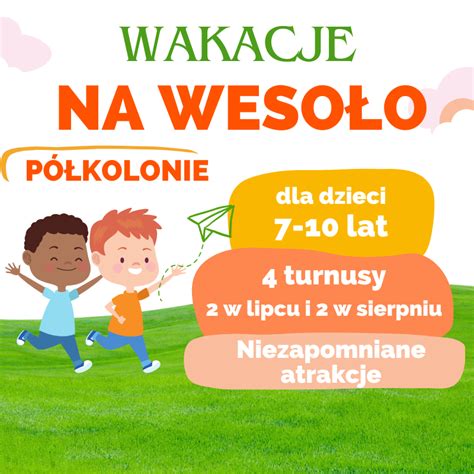 półkolonie I lato 2024 I wakacje I dla dzieci I oferta lato