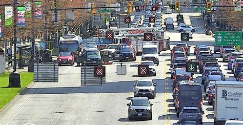 Vehicle Incident Slows Traffic On Stanley Park Causeway Lions Gate