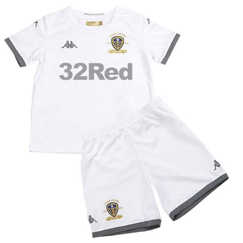 Leeds United Home Kids Football Kit 19/20 - SoccerLord