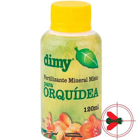 Fertilizante Mineral Misto Orquídea 120ml Dimy Pestshop