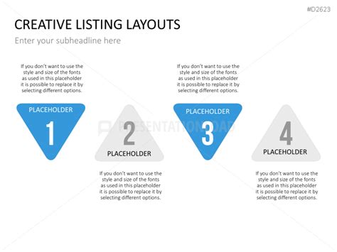 Creative Lists Powerpoint Template Version 2