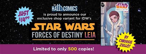 Idw Star Wars Forces Of Destiny Leia 1 Variant Chrissie Zullo 500 Copies 1945317129