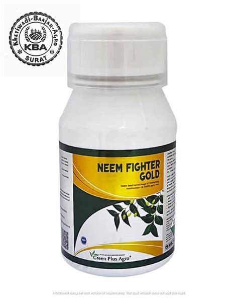 Neem Fighter Gold Neem Oil 10000 Ppm Packaging Size 1 L At Rs 2000