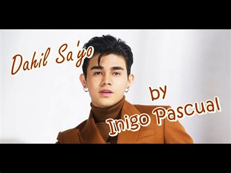 Dahil Sa yo Iñigo Pascual Hello Stranger Soundtrack YouTube