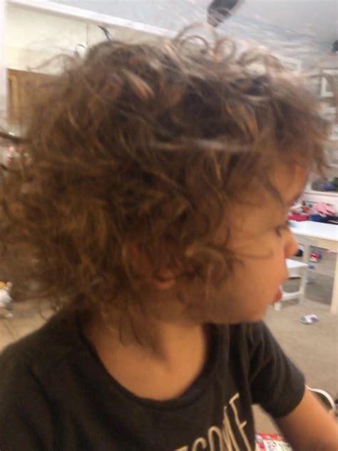 First time using sulfate-free shampoo on my daughter’s curly hair! : r ...