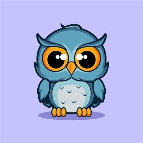 Premium Vector Cute Owl Cartoon Vector Illustration