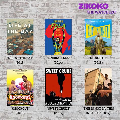 Seven Movies And Documentaries You Should Watch This Weekend Zikoko