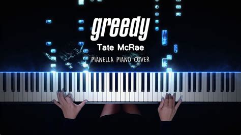 Tate McRae - greedy | Piano Cover by Pianella Piano Chords - Chordify