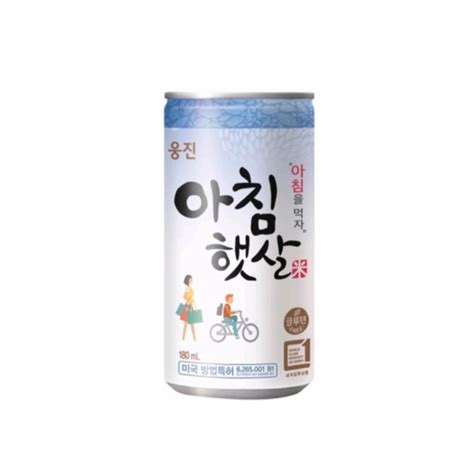 Jual Woongjin Morning Rice Ml Can Minuman Beras Made Korea