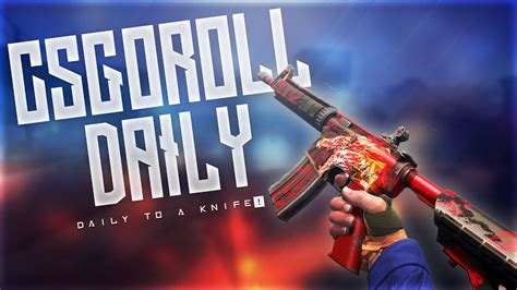 Csgoroll Daily Cases To A Knife Day Free Cases Code Youtube