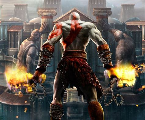 Pin De Leonardo Em Videojuegos God Of War Kratos God Of War Cenas