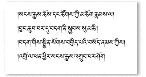 Calligraphy Alphabet : Tibetan Calligraphy