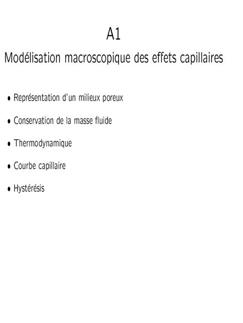 Remplissable En Ligne Modlisation Du Schage D Un Milieu Poreux Satur