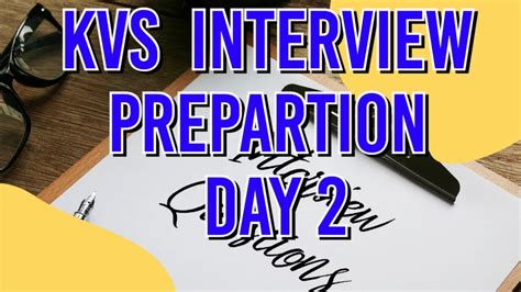 How To Prepare For Kvs Interview Ii Kvs Interview Preparation Day Ii