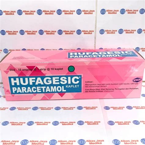 Jual Hufagesic Tablet Box Isi 10 Strip 10 Tablet Obat Demam Di Lapak