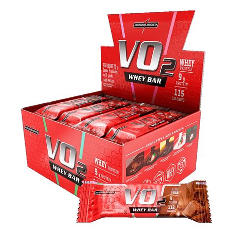 VO2 Whey Bar 12un De 30g Cada Integralmedica Shopee Brasil