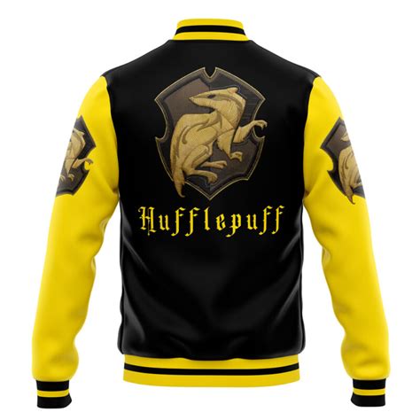 Hogwarts Legacy Hufflepuff V2 Harry Potter Varsity Jacket Anime Ape