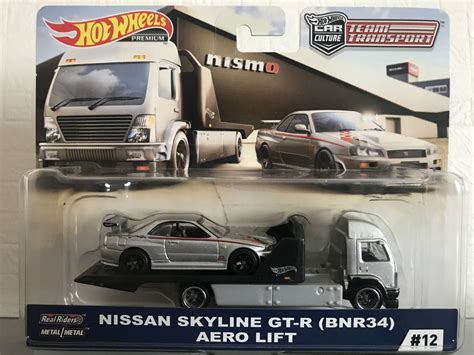Yahoo オークション Hot Wheels TEAM TRANSPORT NISSAN SKYLINE GT R