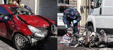 Firenze Scooterista Muore Nello Scontro Con Un Auto Pirata Contromano