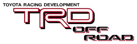 Trd Toyota Racing Development Logos