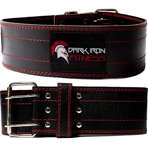 Buy Dark Iron Fitness Genuine Leather Pro Weight Lifting Belt For Men