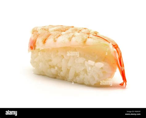 Sushi Ama Ebi Nigiri Stock Photo Alamy