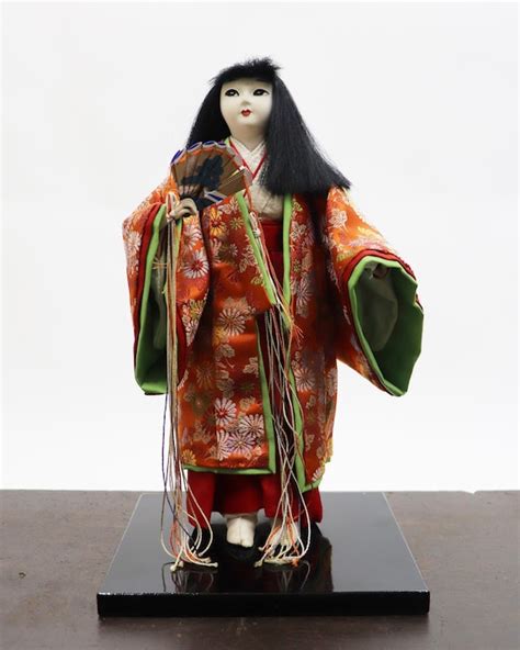 Vintage Traditional Japanese Doll Hand Made Japanese Doll Etsy