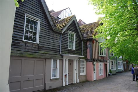 Colourful Houses The Causeway Horsham © N Chadwick Geograph