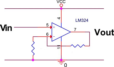 Amplificateur Op Rationnel Lm Comme Pr Ampli Pour Le Vu M Tre Led