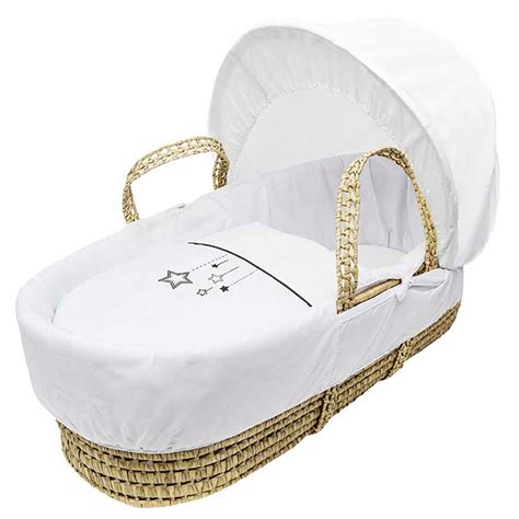 Kinder Valley Wish Upon A Star Palm Moses Basket White Buy At