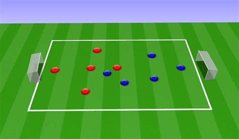 footballsoccer playing  striker technical passing receiving