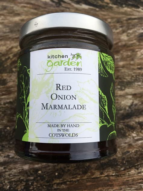 Kitchen Garden Red Onion Marmalade Cheese Etc The Pangbourne Cheese