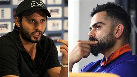 Shahid Afridi shares retirement advice for Virat Kohli: 'It shouldn't ...