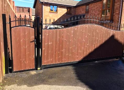 Metal Framed Driveway Gates Archives Fence Gate Design