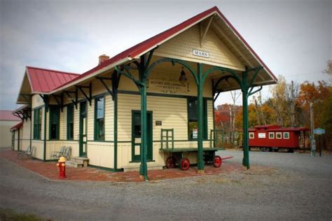 Railroad Station Mars Pa Moved And Restored The Railroad Station Is