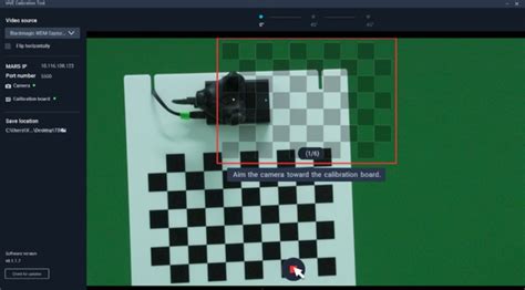 Collecting Calibration Data Using The Camera Calibration Tool Notion